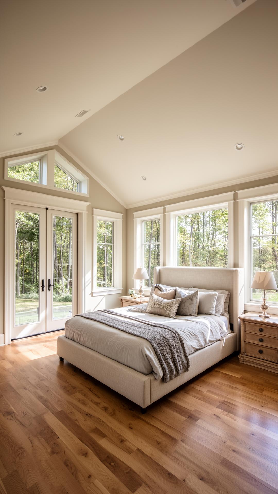 Primary bedroom suite inside a second-storey home addition in Richmond Hill