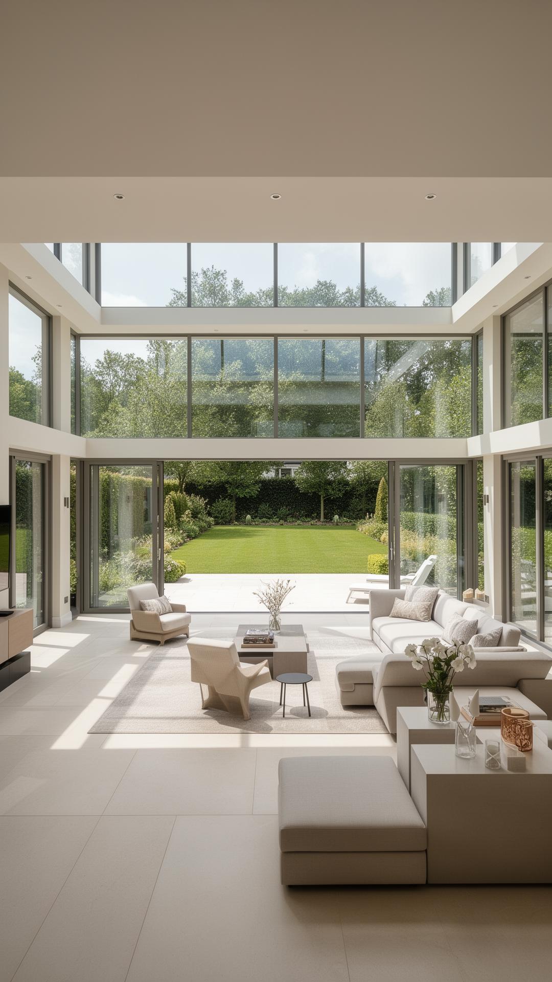 Four-season sunroom addition with floor-to-ceiling glass on a Richmond Hill home